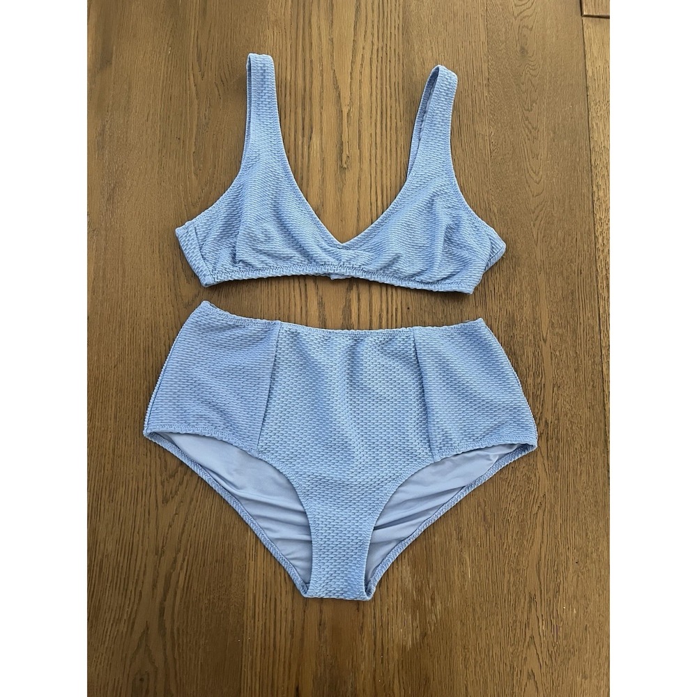 Aeire  Ligh‎ Blue Bikini Set Size M